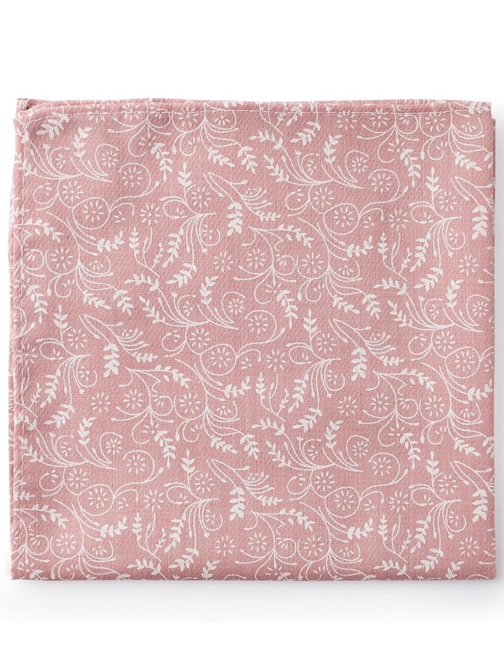✨ Jacob Alexander Pink Floral Cotton Tie & Pocket Square Set Wedding Groom ✨ - Picture 14 of 16